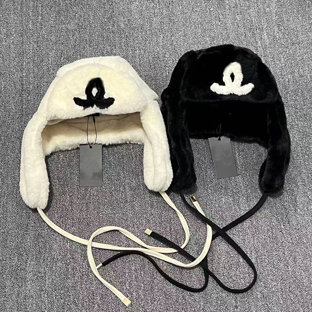 Fashion designer unisex thick wool warm hat, cold resistant ear hat comfortable autumn and winter Lei Feng hat thick hat multifunctional hat skiing travel winter hat