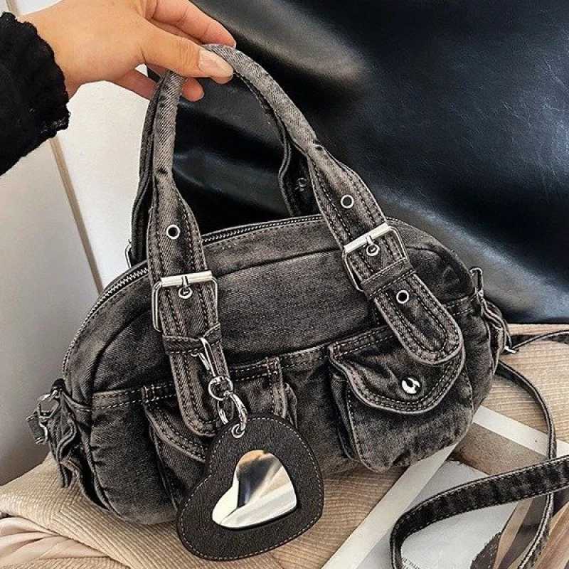 Womens Elegant Leather Shoulder Bag Featuring Casual Vintage Look And Classic Paris Style Perfect For Daily OutfitsW251115