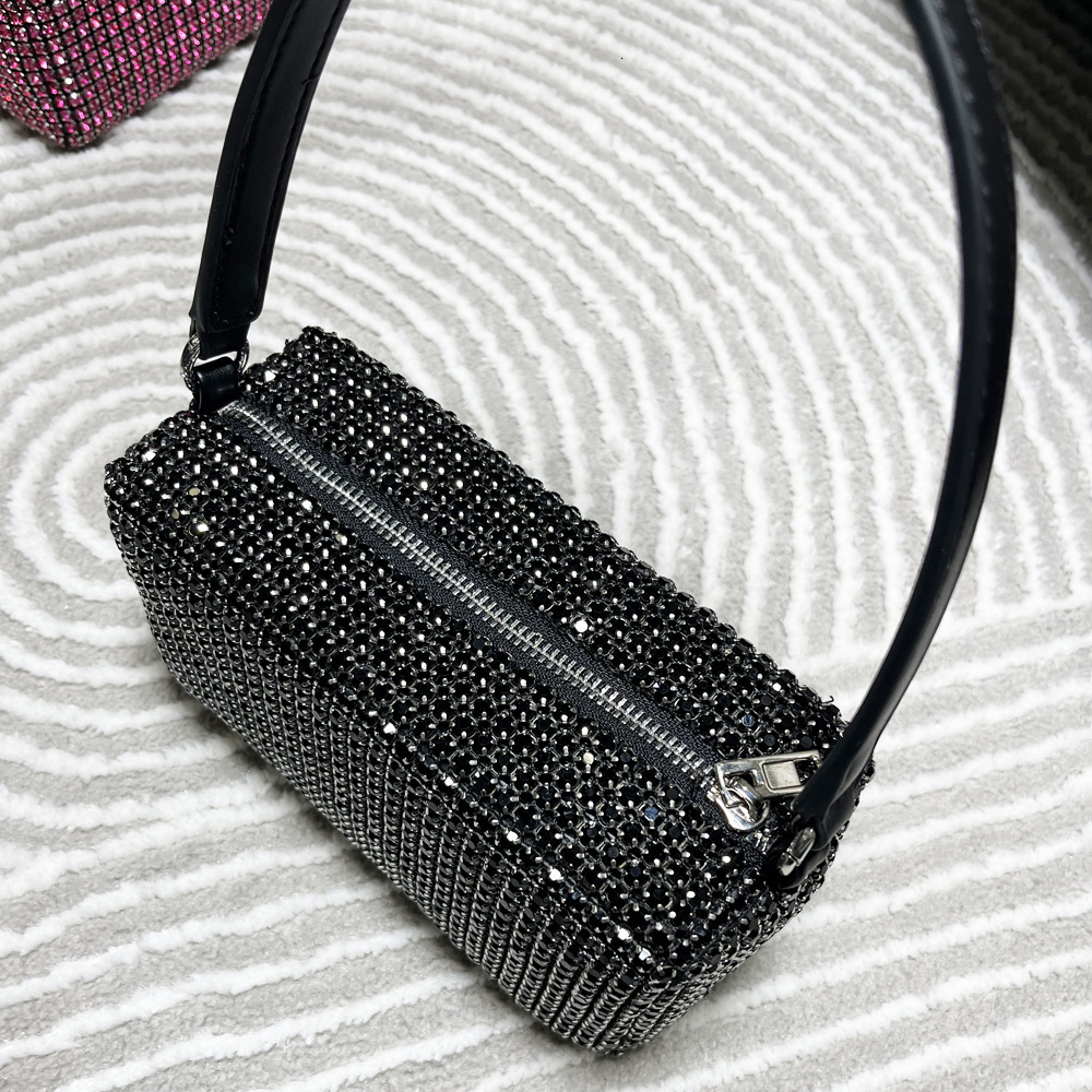 Women's Designer Bag Dinner Bag Party Socialite Bag Best-selling Handmade Rhinestone Underarm Shiny Full Shoulder Diamond Inlaid Handbag, Women&#