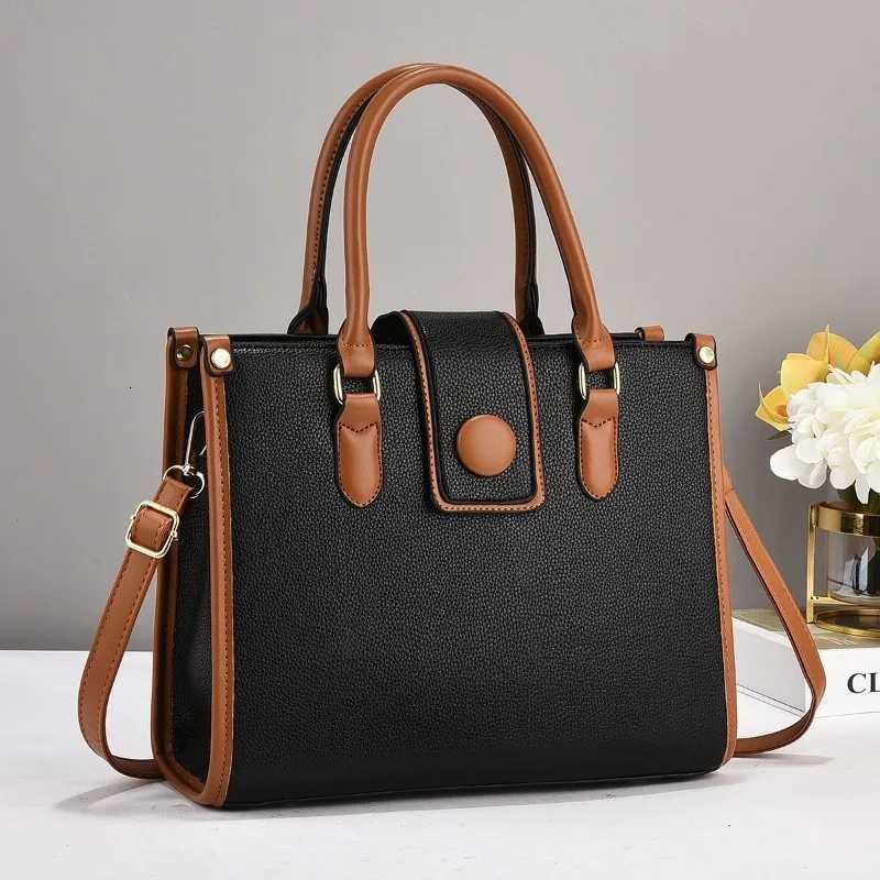 Luxury Designer Women Shoulder Bags High Quality Pu Leather Handbags Purses Daily Commuter Tote Bag New Trend Tote Bags SacW251115