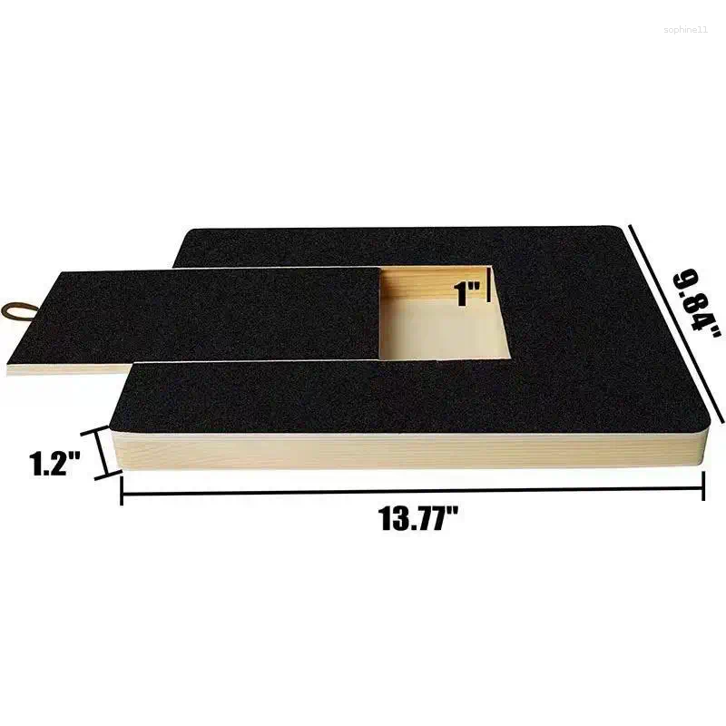 Update Dog Nail Scraper Pet Supplies Sandpaper Solid Wood Pull-Out File Board Toy Stuff
