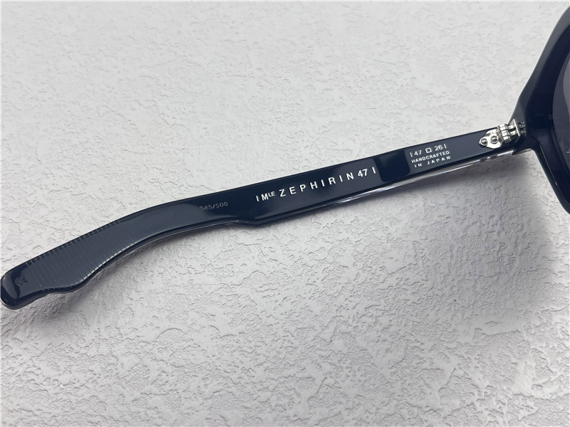 New fashion design square sunglasses ZEPHIRIN exquisite acetate frame simple and generous style high end outdoor UV400 protective glasses