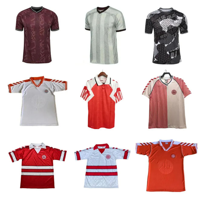 Denmark Football Jersey 2025 2026 Euro Cup New National Team 25 26 Soccer Shirt Men Kids Kit Full Set Home Away Uniform CHRISTENSEN JENSEN ERIKSEN DOLBERG