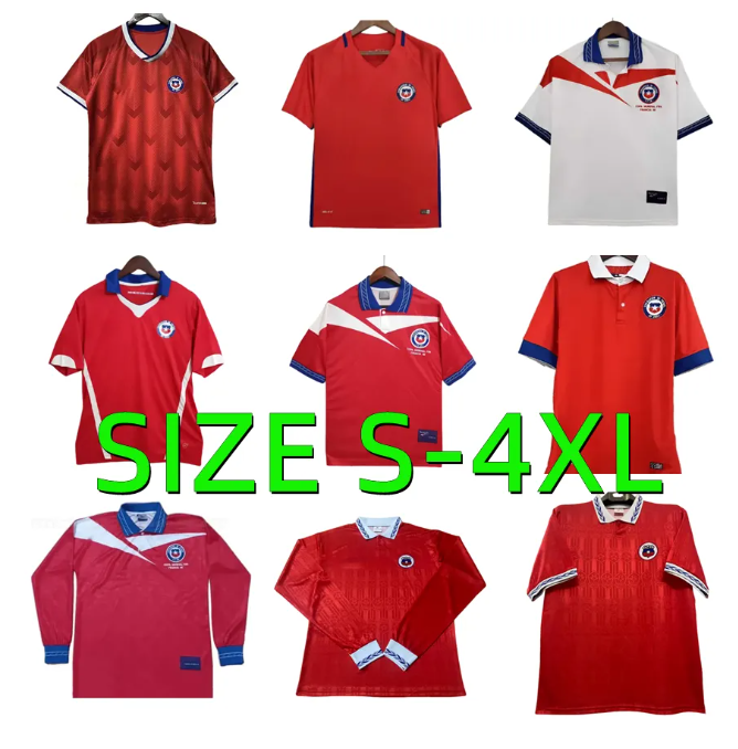 2025 2026 Chile Soccer Jerseys ALEXIS VIDAL Football Shirt 1982 1995 1998 25 26 DAVILA Retro 82 95 96 98 14 16 17 ALEXIS Camiseta 25 26 Zamorano Sierra ISLA