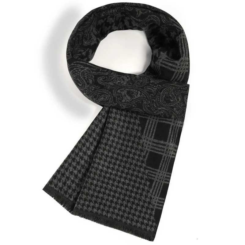 Luxury Classic Brand Scarfs Men High Quality Lmitation Cashmere Winter Warm Scarves Vintage Shawl Wrap Luxury Designer Scarf Male Gifts Y251115