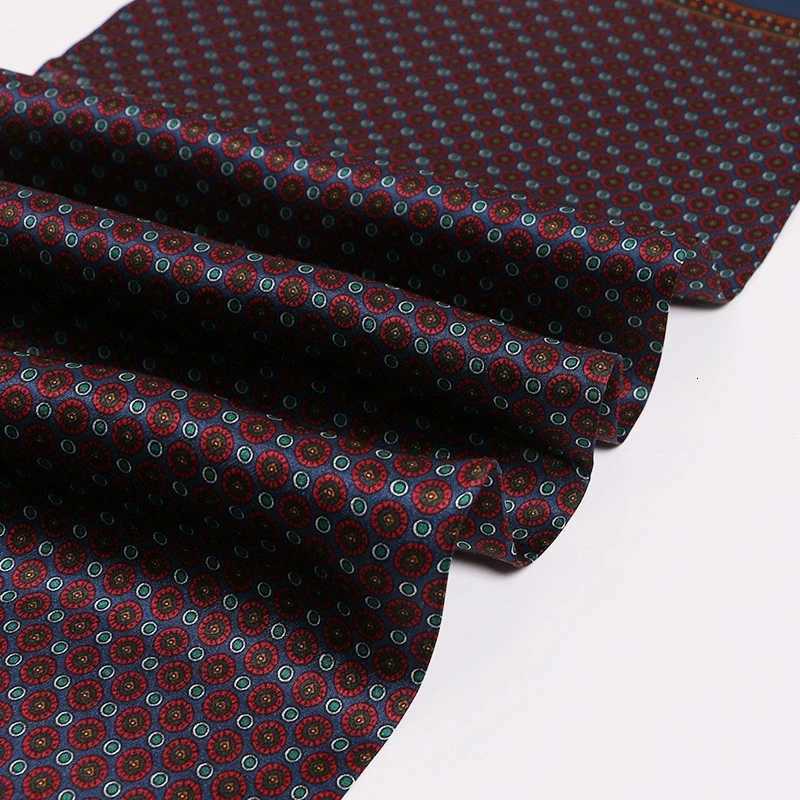 Luxury Luxury Brand Men Pure Silk Scarf Businessmen Long Scarves All-Match 100 Silk Soft Warm Winter Scarves for Men Y251115