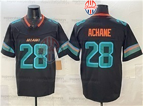 17 Jaylen Waddle Custom 2025 Rivalries JerseyS 1 Tua Tagovailoa De'Von Achane Tyreek Hill Jordyn Brooks Dodson Jaelan Phillips Bradley Chubb