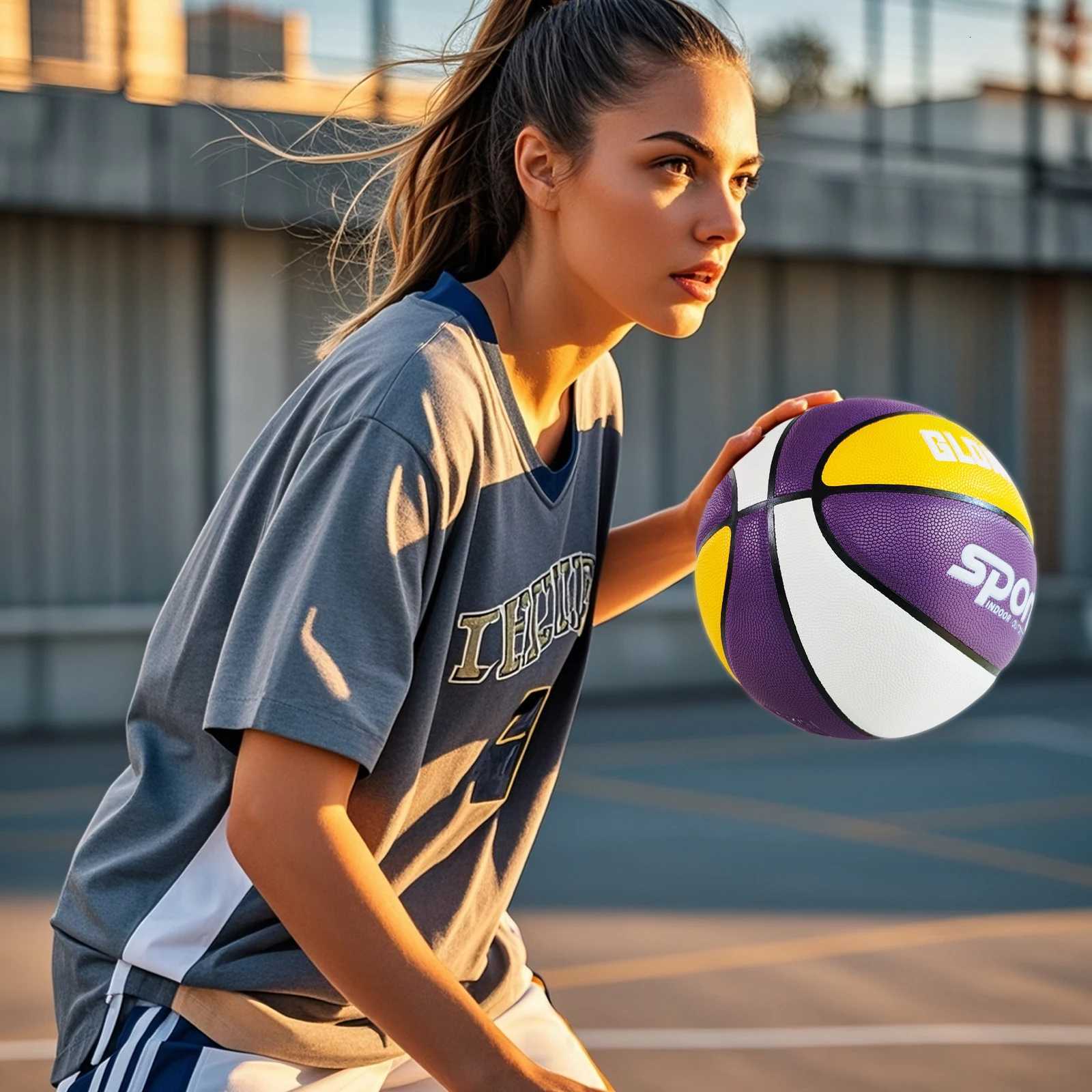 Basketball Size 5 6 7 Outdoor Indoor Training Match Game Team Balls Soft Touch For Youth Men Women Standard Basketballs DurableW251115