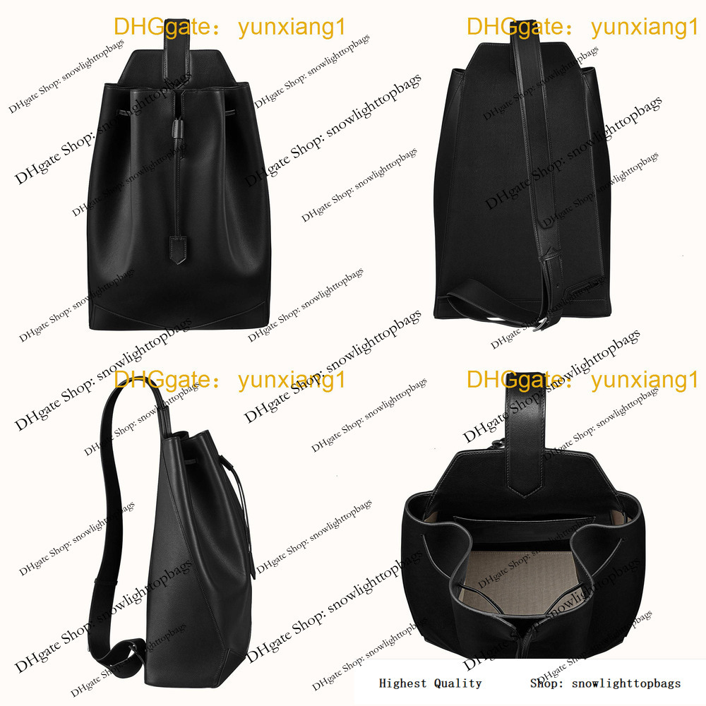 Tote Bag h Luxury Men's Limited Edition Handmade Genuine Leather Fashionable Casual Top Layer Cowhide Men's Sailor Backpack 1VG2