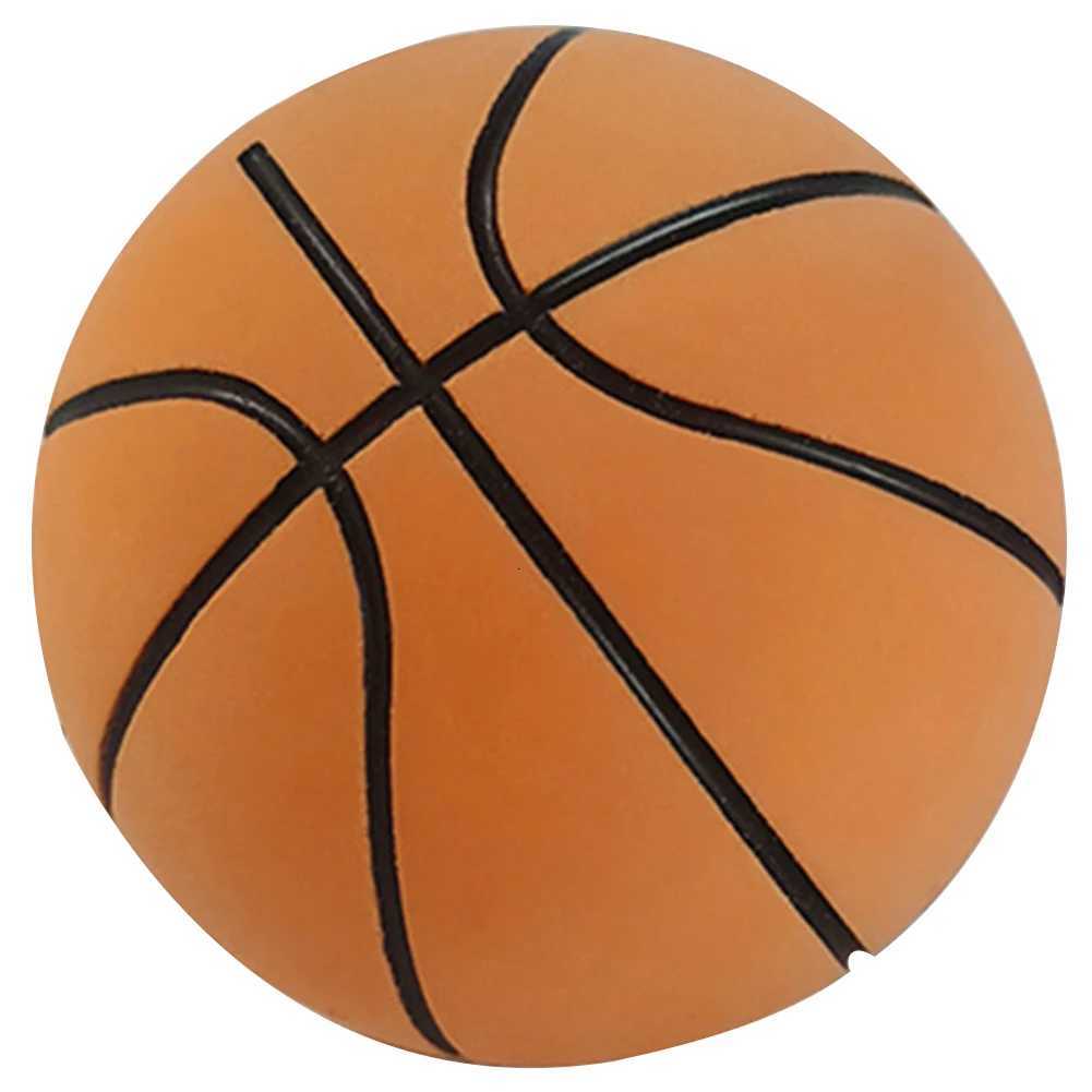 6cm High Elastic Mini Basketball Rubber Mini Sports Basketball Soft High Bouncy Decompression Ball Party Game for KidsW251115