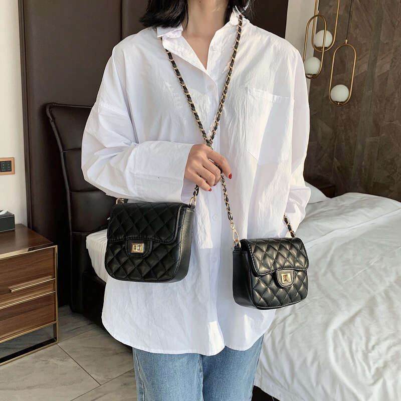 New embroidered thread square bags for women, large, medium and small letter bags, trendy coin purse, shoulder bag, crossbody bag