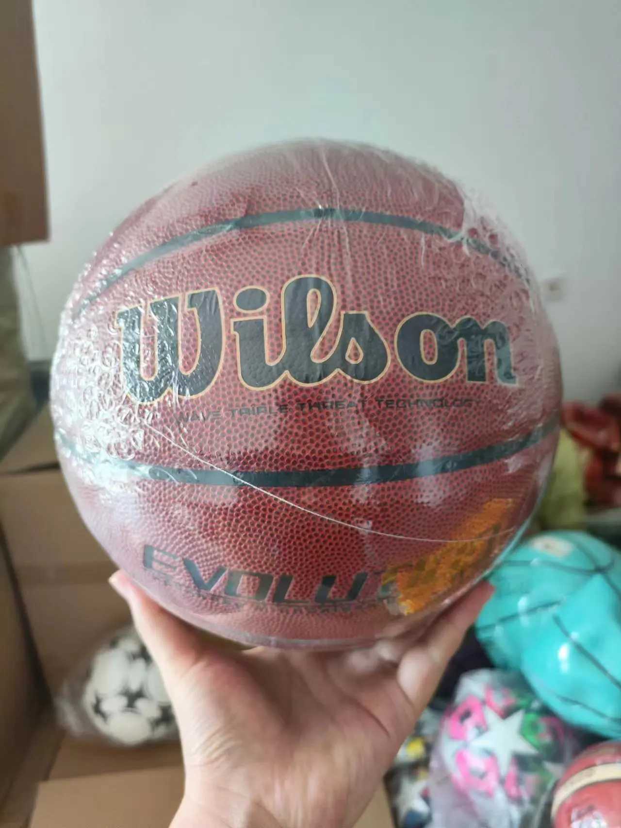 Factory Direct Sales Customized Ultra-fine Fiber Leather Series Basketball No7 Competition Training Basketball BallW251115