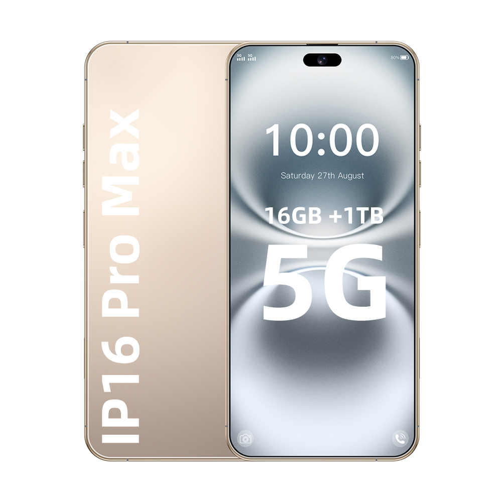 2025 NEW Cellphones i15 i16 Pro Max Mobile Phones 4G 5G 7.3HD Original Smartphone 7800mAh Android 14 Global Version Cell Phone Dual SIM Card
