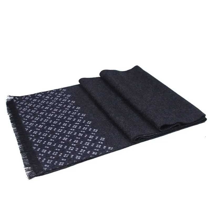 Luxury New Luxury Brand Business Mens Scarf Cashmere Scarfs Shawl High Quality Winter Warm Scarves Men Y251115