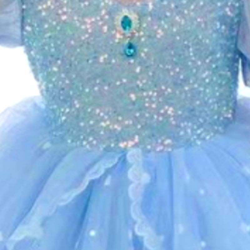 DISNEY Baby clothes girls designer clothes performance for Children's Day Comfortable and soft Elsa princess dress for little girls