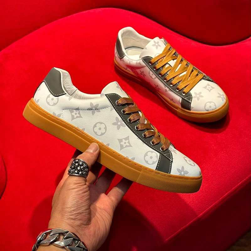 Free shipping classic European and American daily wear low-top soft cushioning plate leather durable, comfortable, fashionable and versatile casual sh