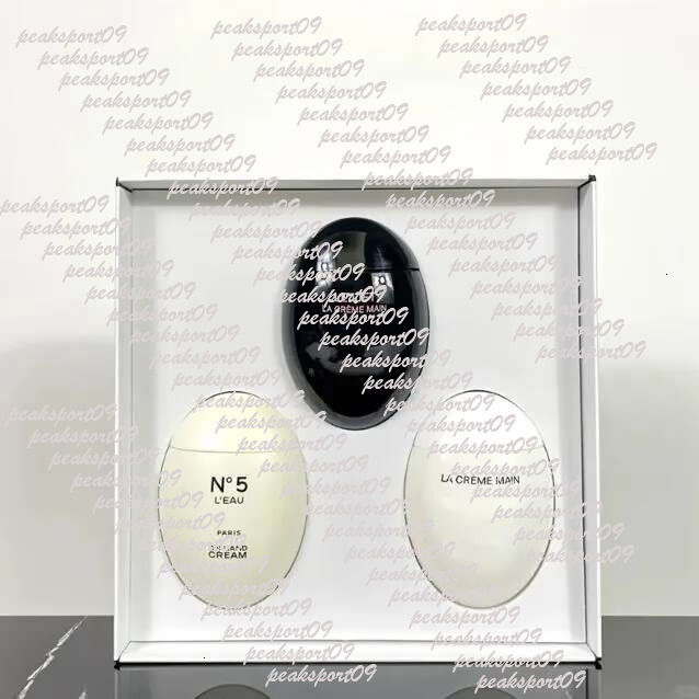 Brand LE LIFT Hand Set 50ml*3 LA CREME MAIN Black & White Egg Hands Skin 50ml 1.7FL.OZ Bady Care Cream Fast And Free Shipping