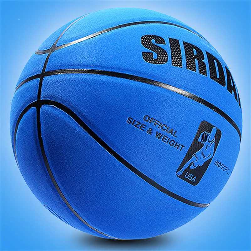 Soft Microfiber Basketball Size 7 Wear-Resistant Anti-Slip Anti-Friction Outdoor Indoor Professional BasketballW251115