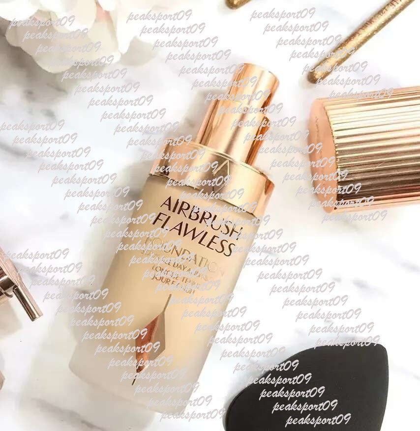 Airbrush Flawless 30ML #1 #2 Neutral Cool/Froid Matte 4 colors Moisturized Liquid Foundation Face Skin Base Makeup