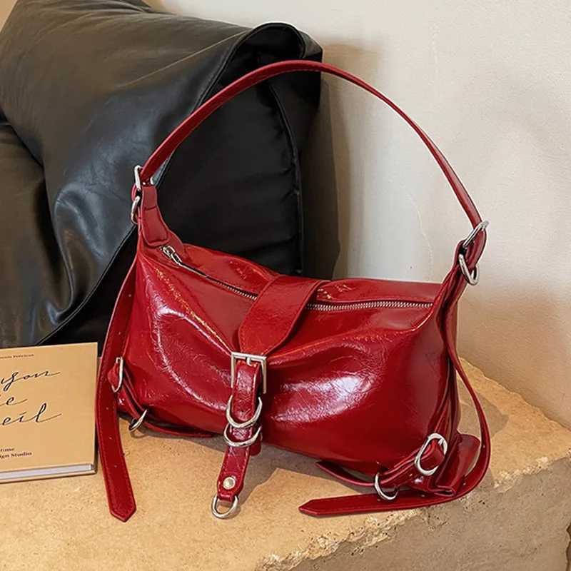 High quality womens bag autumn new fashion simple high-capacity sensory shoulder bag solid Versatile handbag Z250416-1