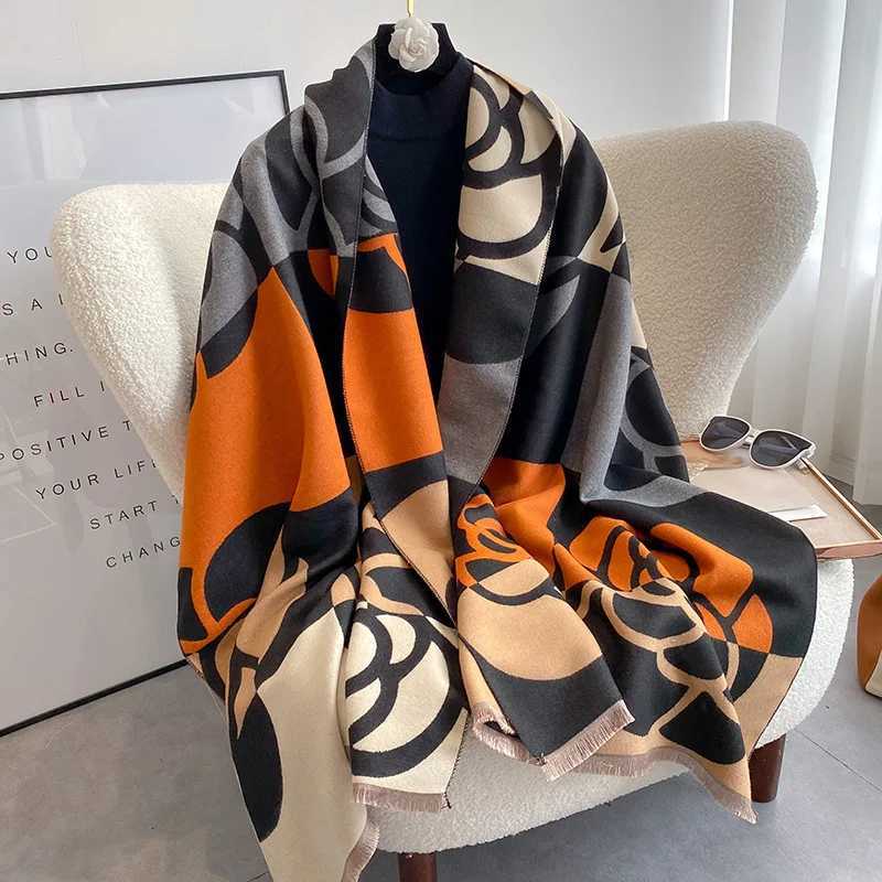 Luxury Luxury Cashmere Scarf For Women Thick Warm Winter Blanket Brand Female Luxury Quality Shawl Wrap Bufanda Poncho Echarpe Pashmina Y251115