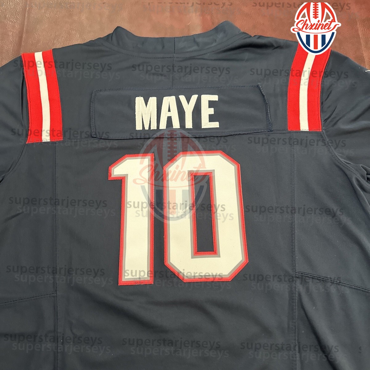 Custom 2025 Salute Football Jersey Service Drake Maye Stefon Diggs Christian Gonzalez 12 Brady Mike Vrabel New Arrivals Competive Quality