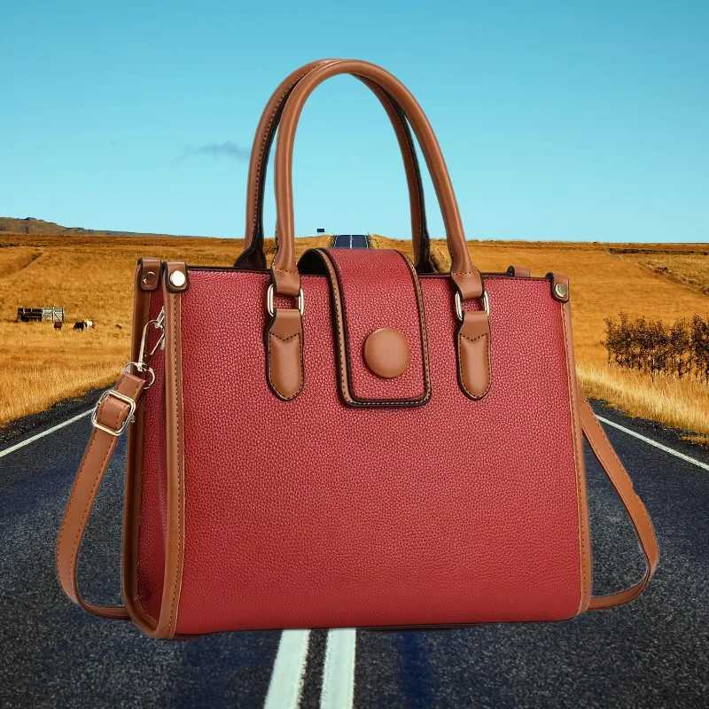 Luxury Designer Women Shoulder Bags High Quality Pu Leather Handbags Purses Daily Commuter Tote Bag New Trend Tote Bags SacW251115