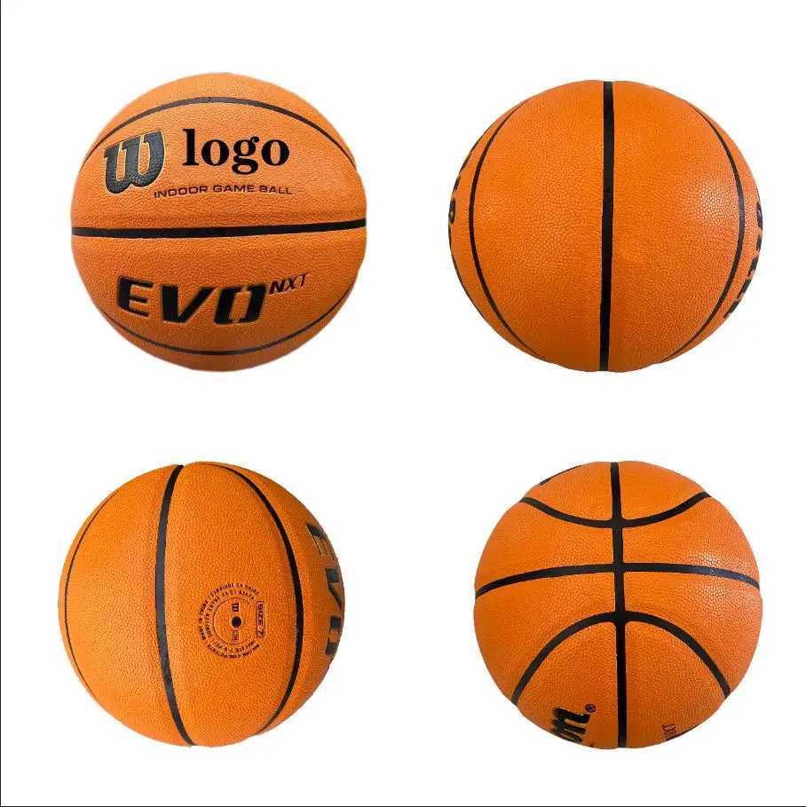 Factory Direct Sales Customized Ultra-fine Fiber Leather Series Basketball No7 Competition Training Basketball BallW251115