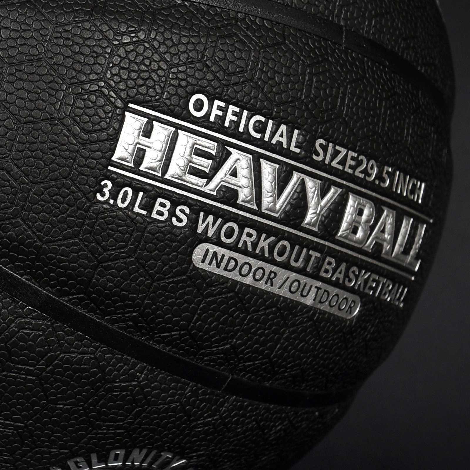 3LBS/22LBS 295/285 Pu Weighted Special Training Heavy Basketball For InOutdoor Improving Handing Dribbling Passing SkillsW251115