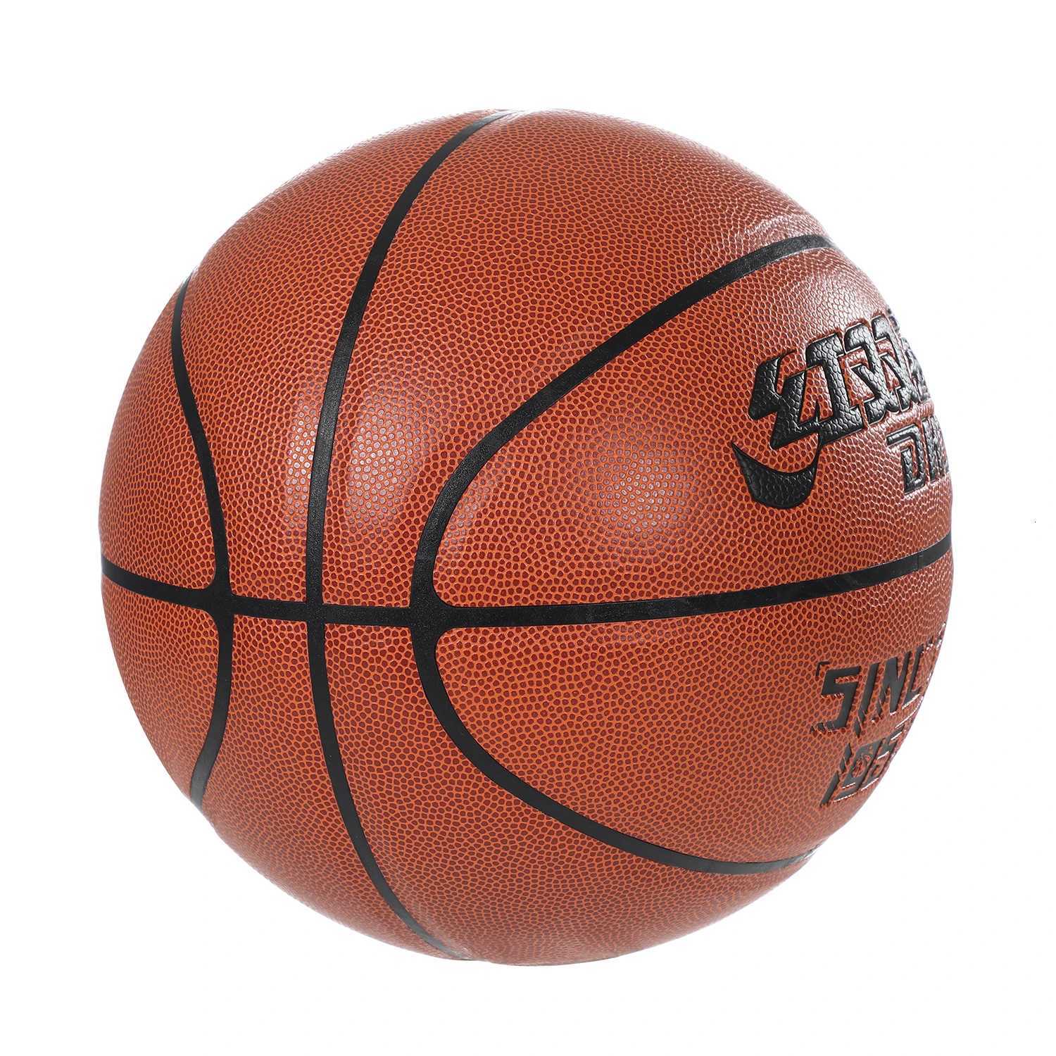 DHS Official PU Basketball Size 7/6/5 WearResistant Thickened AntiSlip IndoorOutdoor Training Competition BasketballW251115