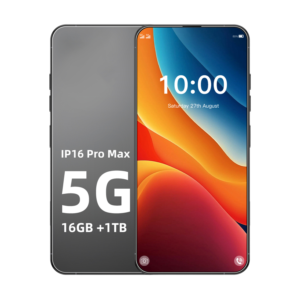 2025 NEW Cellphones i15 i16 Pro Max Mobile Phones 4G 5G 7.3HD Original Smartphone 7800mAh Android 14 Global Version Cell Phone Dual SIM Card