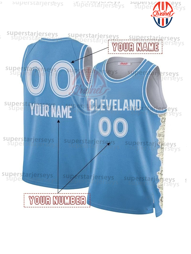 Personalized Custom Basketball Jerseys Darius GarlandMitchell Mobley Lonzo Ball Kids Adult S-XXXL
