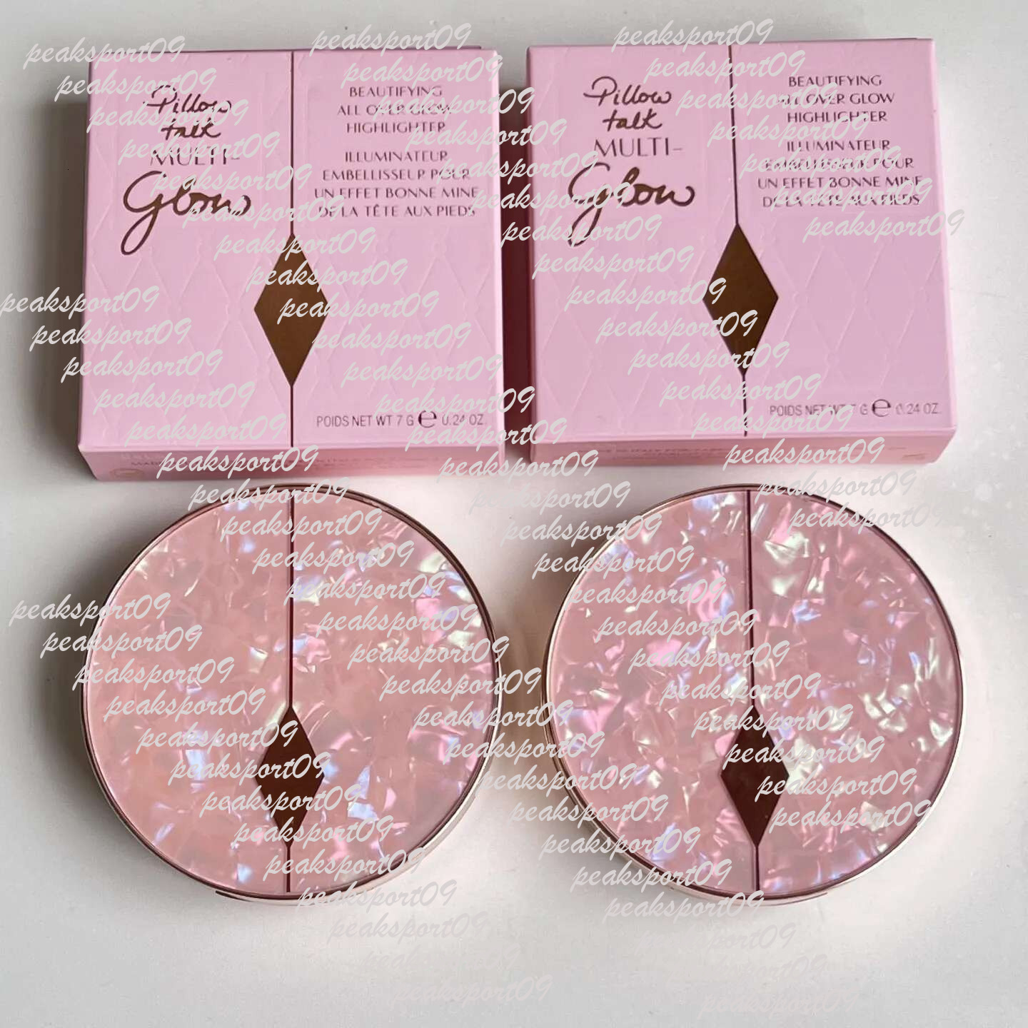 Pilllow Talk Multi-Glow Highlighters 7g dream romance light 2 Colors BEAUTIFYING ALL OVER GLOW HIGHLIGHTER