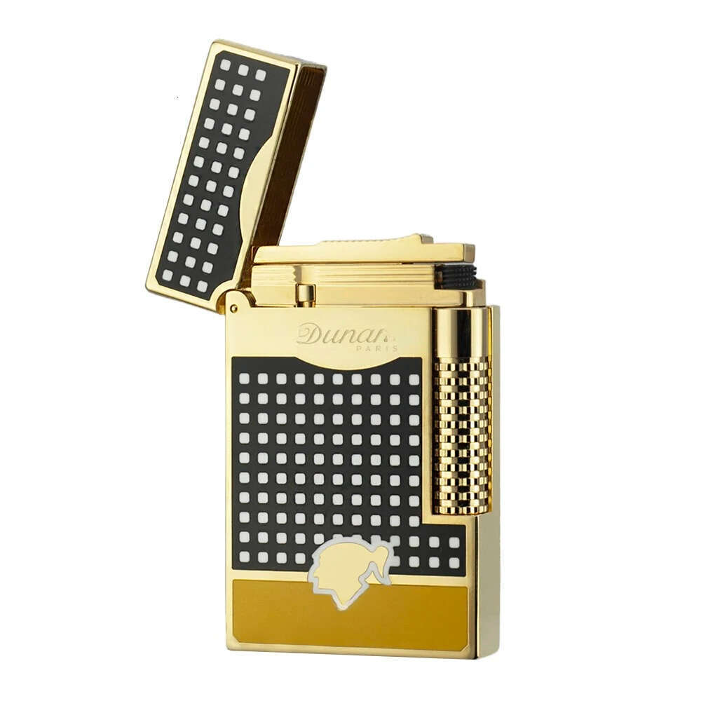 With Logo Windproof Tobacco Cigar Drill Gift Box Portable Multifunction Cigarette Lighter Accessories High-Quality L2
