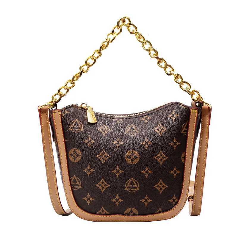 2025 Vintage Print Bucket Bag for Women Adjustable Crossbody Strap Shoulder Purse with Top Handle Day to Night BagW251115