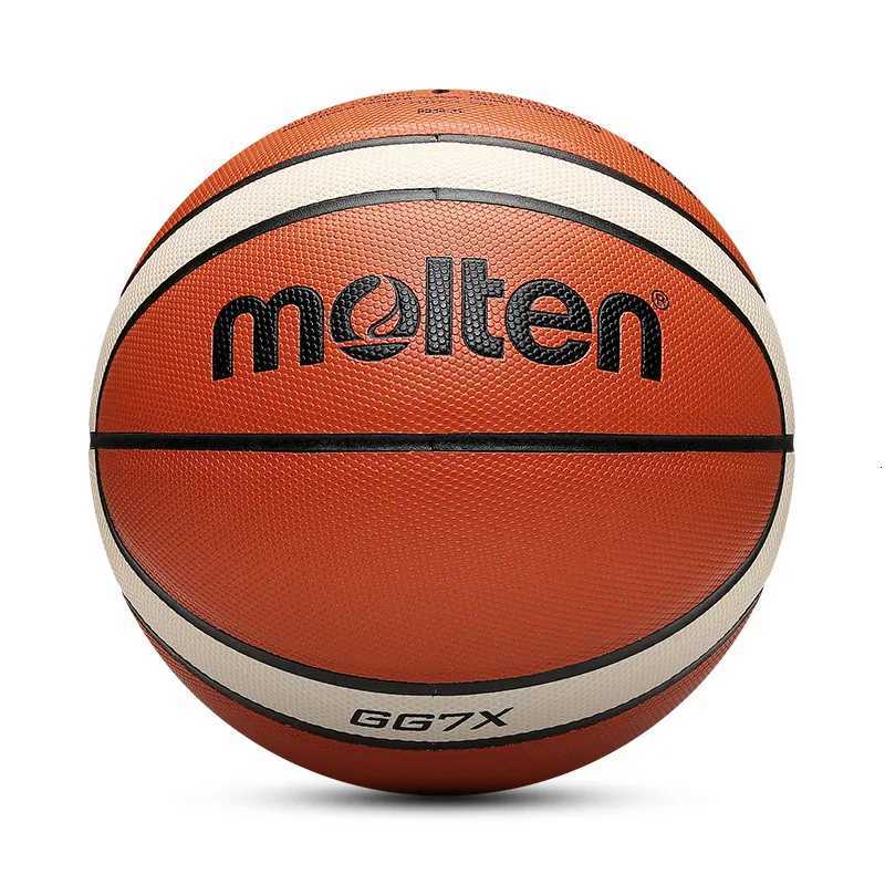 Molten Original GG7X Basketball Standard Size 7 Moisture Absorbing soft PU Excellent Grip Indoor Competition Training basquetbolW251115