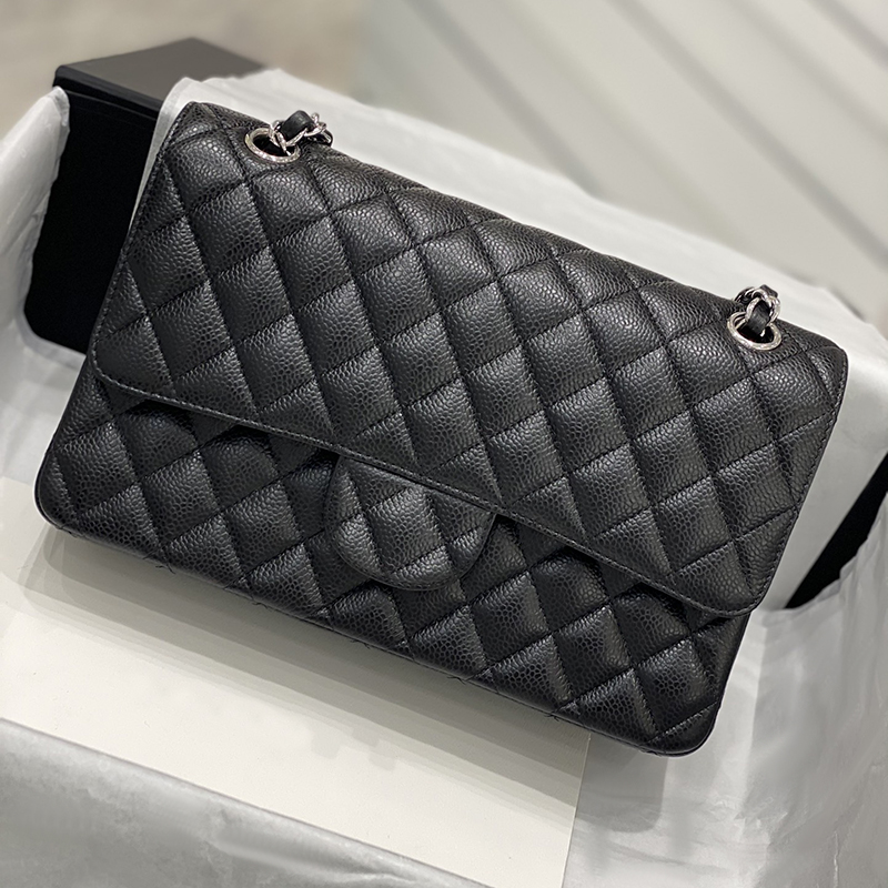 Large Shoulder bags 28cm Calfskin Fashion Chain bag Crossbody bag Handbag Flap bag Woman Bag Mirror Top quality Luxury bags With box 24C09