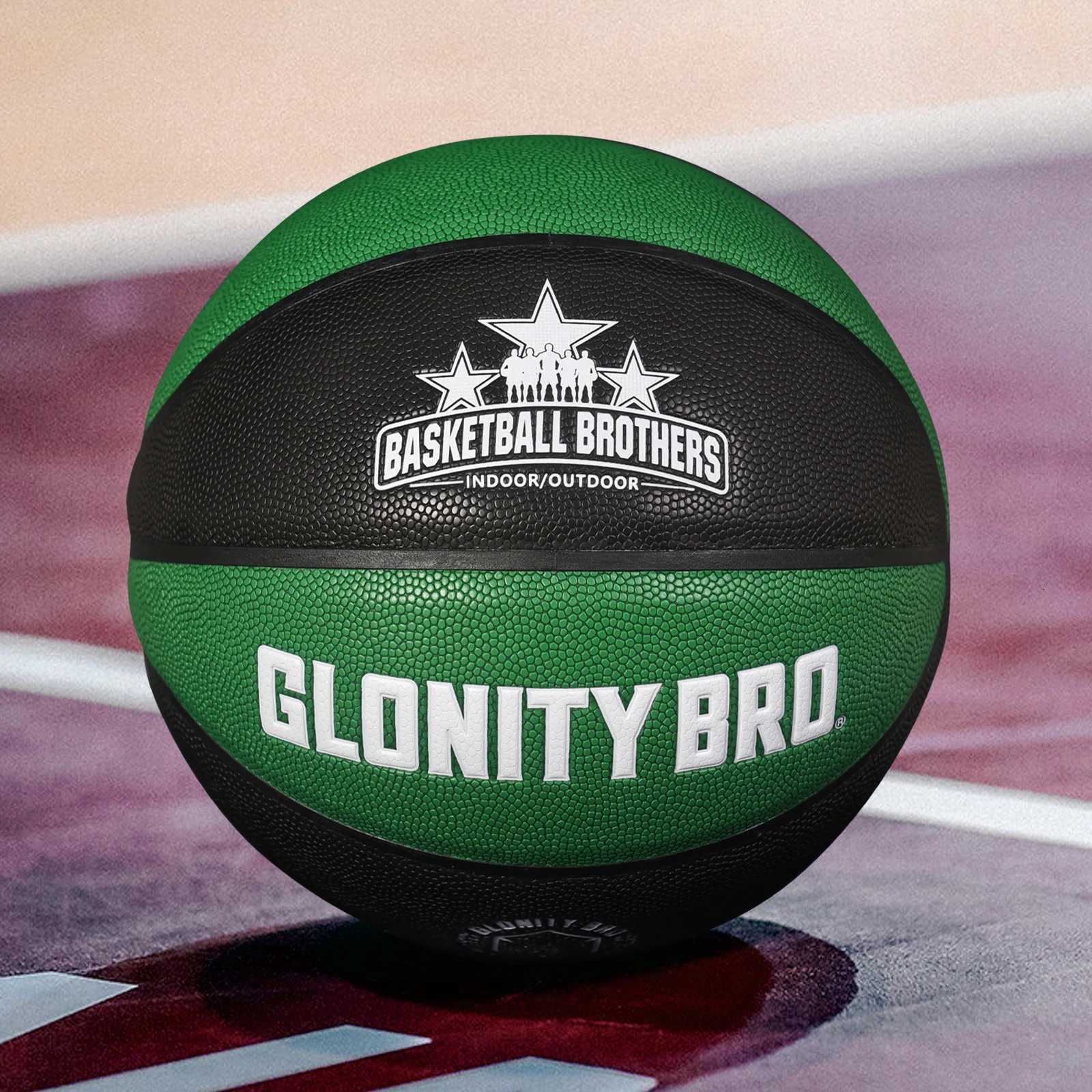 Basketball Official Size 5/6/7 Mens Womens Indoor Match Training Balls Team Kids Adult Outdoor High Quality Ball Green CustomW251115