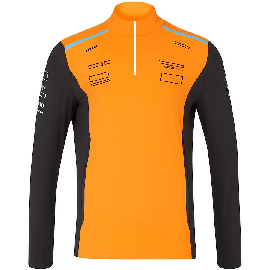 New F1 2024 Team Hoodie Men Formula 1 Driver Racing Hooded Sweatshirt Fans 1/4 Zip Midlayer Tops Unisex Softshell Jacket Sweat Gilet free s