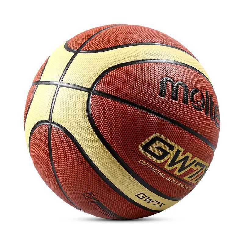 Molten GW7X FIBA Elite Basketball-Composite Microfiber Cover with Gravity Core for Professional LeaguesW251115