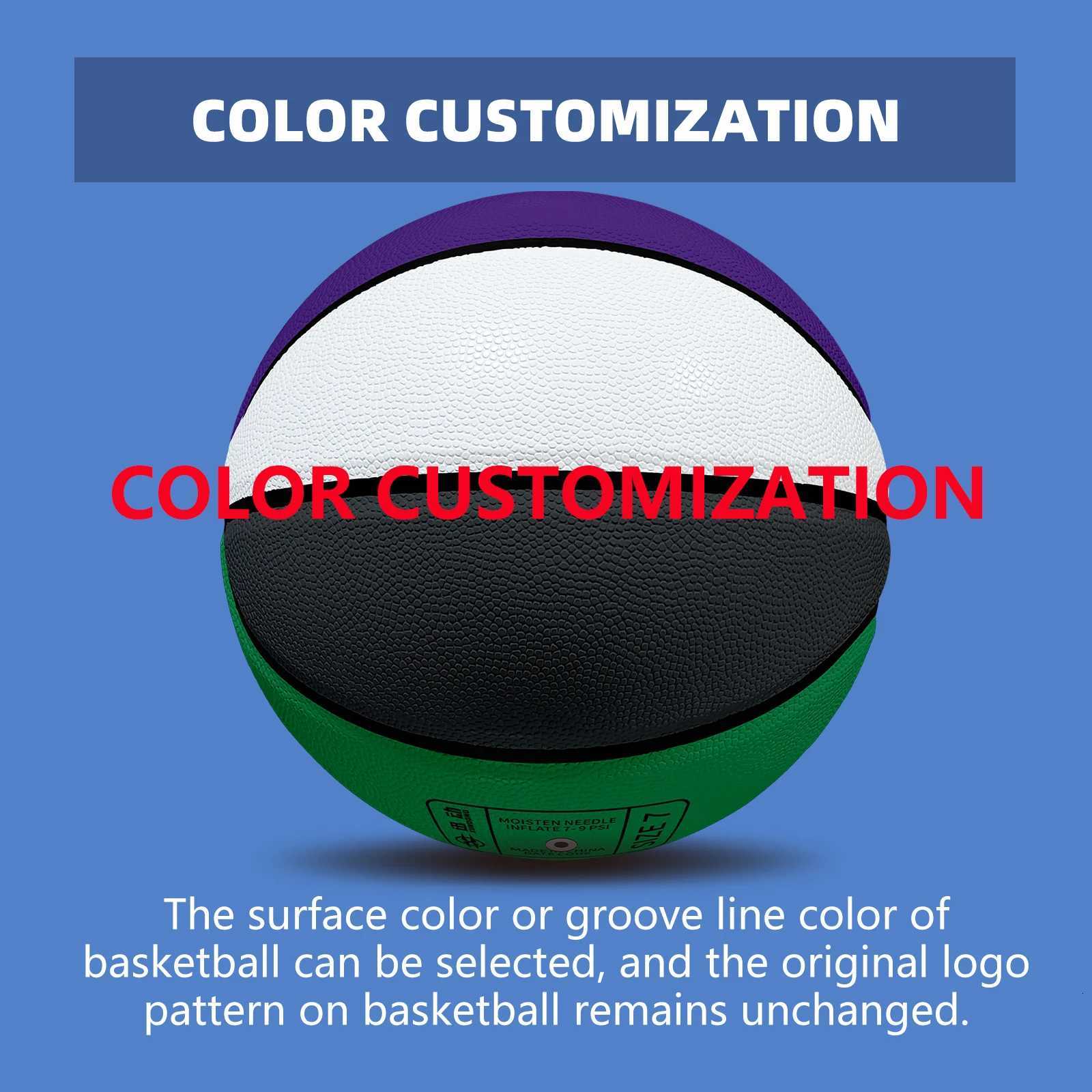Custom Standard Leather High Quality Basketball Professionally Customized Various s Pictures And Colors For Men And TeamsW251115