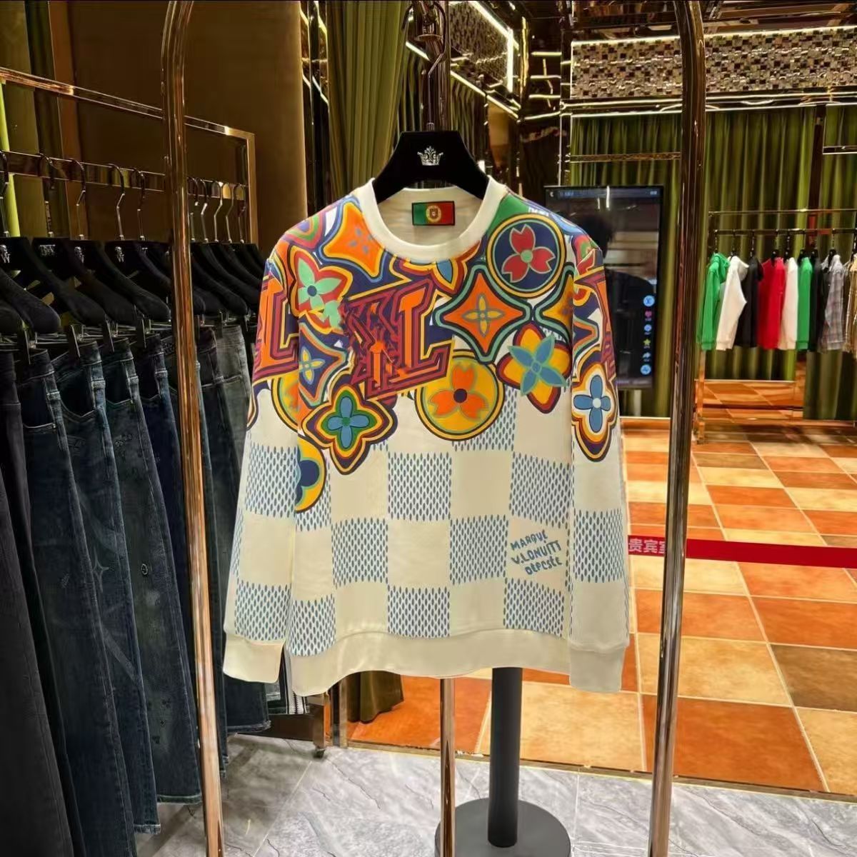 Men's Hoodies Sweatshirts designer men's Sweatshirts brand casual pullover new black and white color sweatshirt women's long-sleeved sweater jacket high-quality