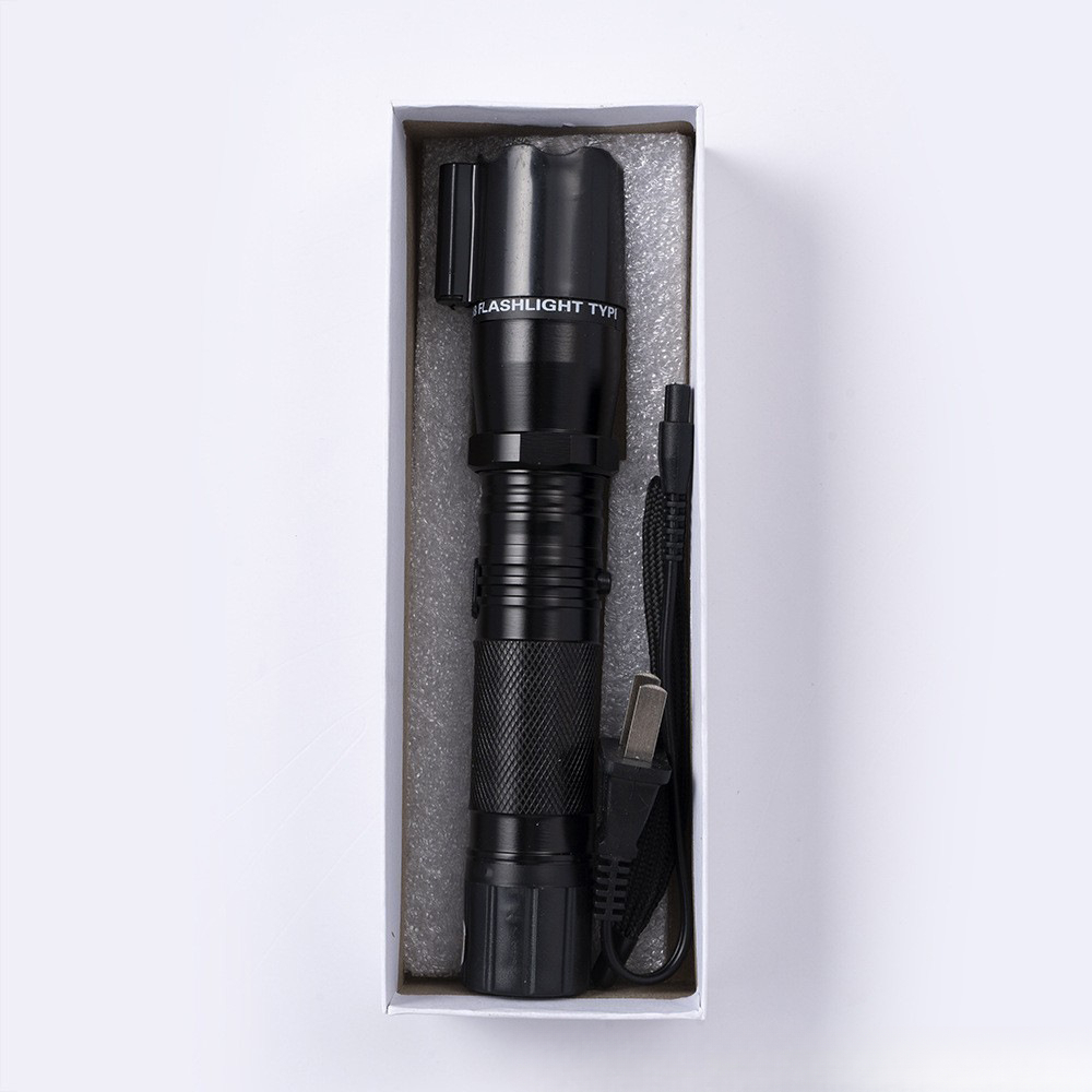 New explosion-proof outdoor lighting multi-function flashlight keychain straight charge 288A fashion-L1886