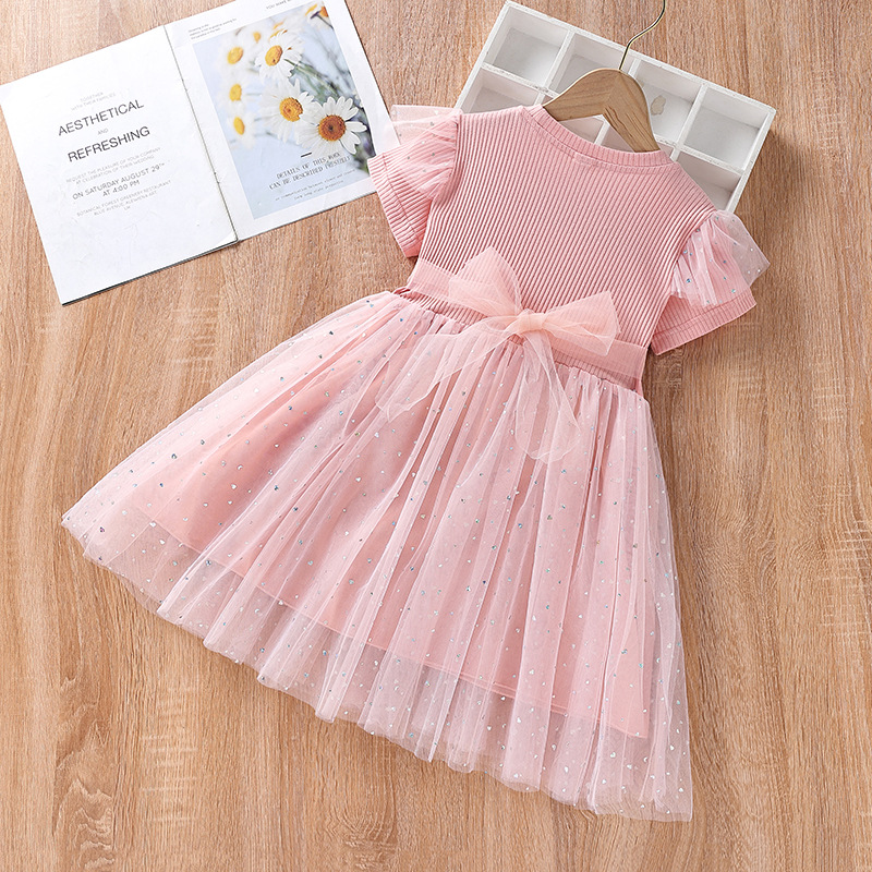 DISNEY Kids designer clothes Elsa children's skirt kids clothes Frozen baby girl dress Comfortable and soft