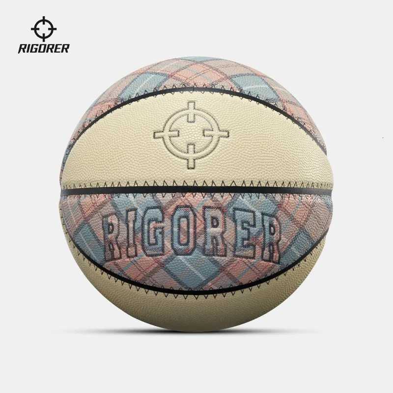 RIGORER NO7 Standard Basketball Premium PU Material Anti - slip outdoor indoor basketball student tranning ballW251115