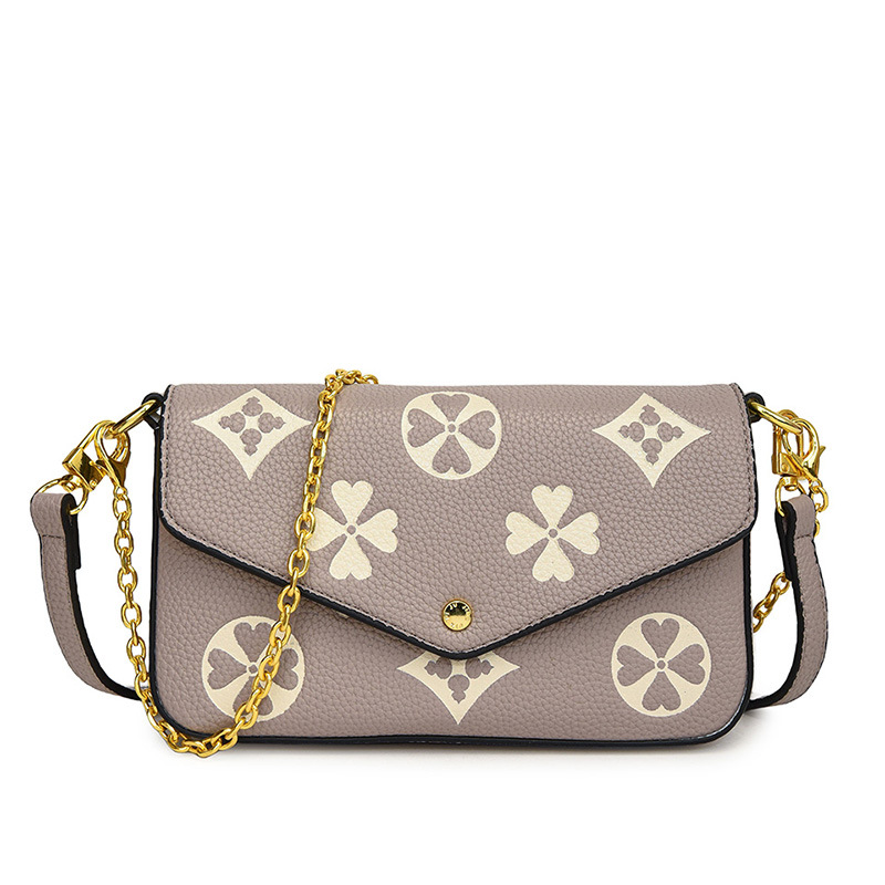 2025 Summer New Vintage Premium Print Crossbody Bag Women Stylish Versatile Casual Shoulder Bag