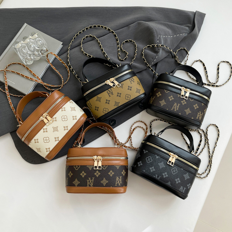 Designer Bag Luxury Bag Women New Crossbody Light Senior Sense Printed Mini Bucket Shoulder Bag Box With A Variety Of Colors On One Shoulder