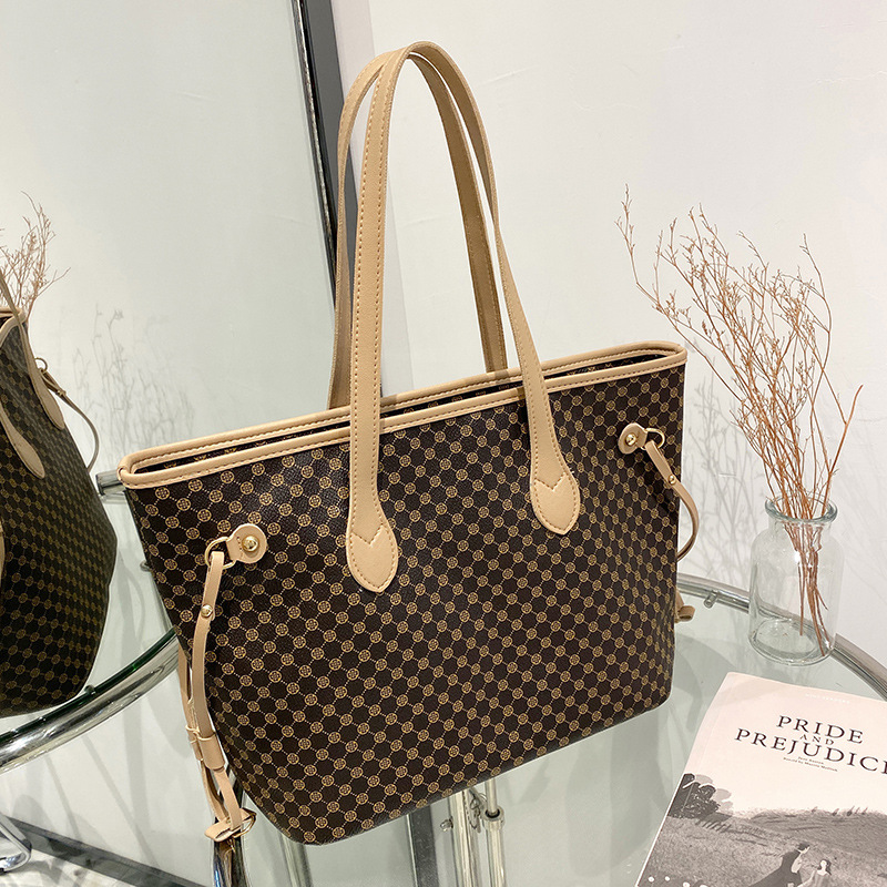 Designer Bag Luxury Bag New Shoulder Bag Tote Women S Free Shipping Fashion Simple Casual Trend All In One Shopping Black Khaki Apricot Brown