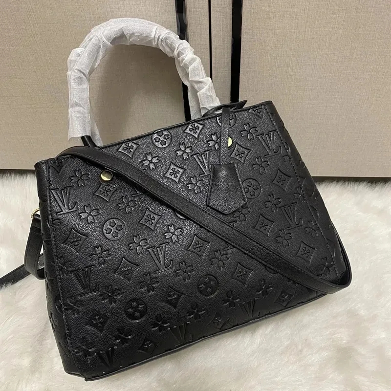 Designer Luxury Satchel Messenger Women Bag Handbag Leather Strim Handles with Shoulder Strap Crossbody Bag N41056 Purse Luxurys Handbags Female backpack