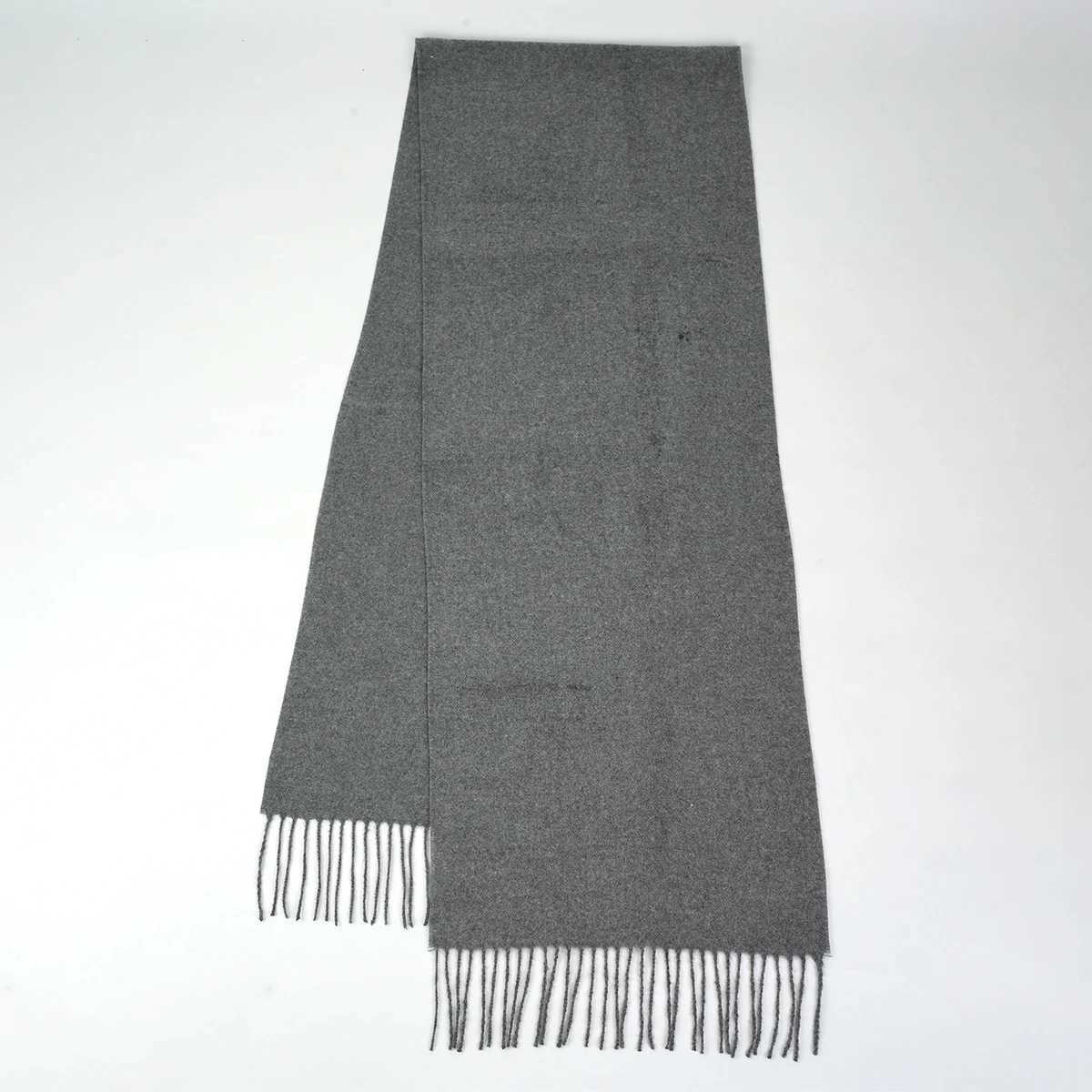 Luxury Cashmere solid color scarf for men Y251115